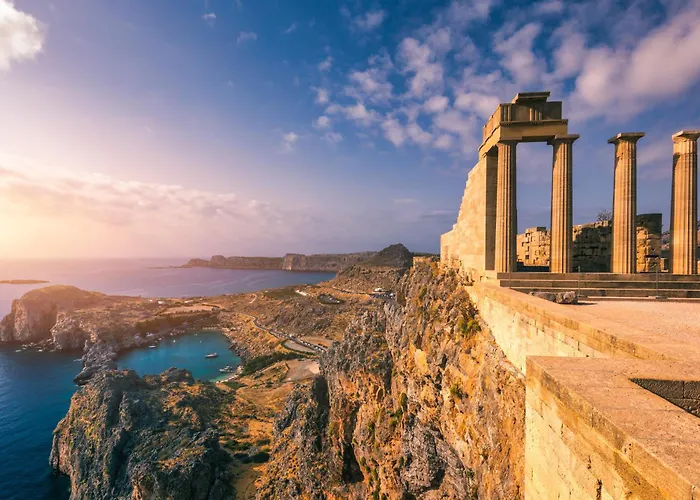 Aryve Townhouse Rhodos Mit Akropolis- Und Meerblick Sowie Jacuzzi Und Tollen Sonnenterrassen Und Garten Malona Village