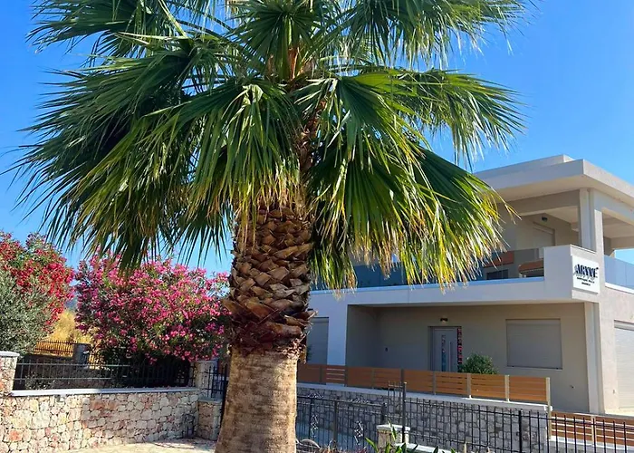 Aryve Townhouse Rhodos Mit Akropolis- Und Meerblick Sowie Jacuzzi Und Tollen Sonnenterrassen Und Garten